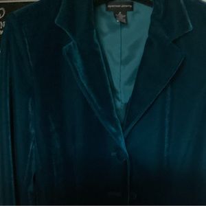 Velvet evening jacket